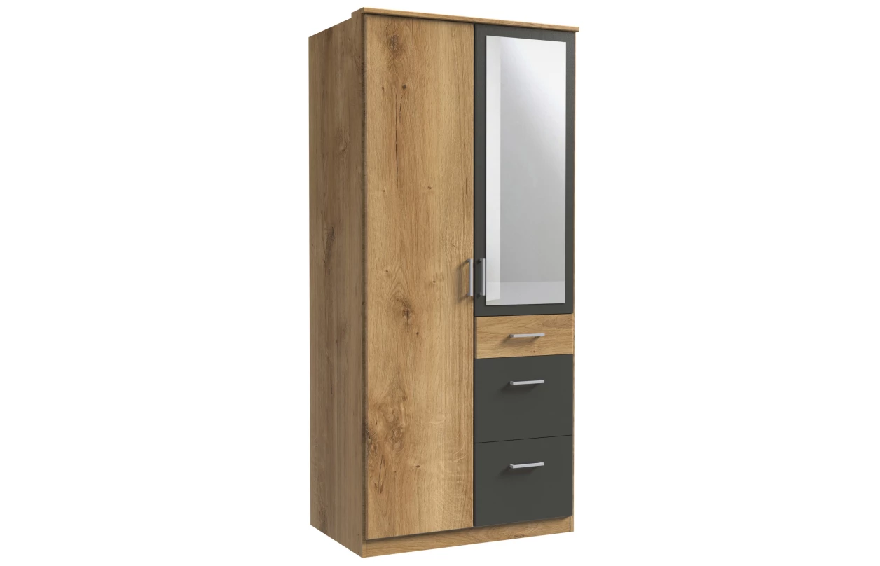 Skříňový nástavec Click, 91 cm, bílý 45