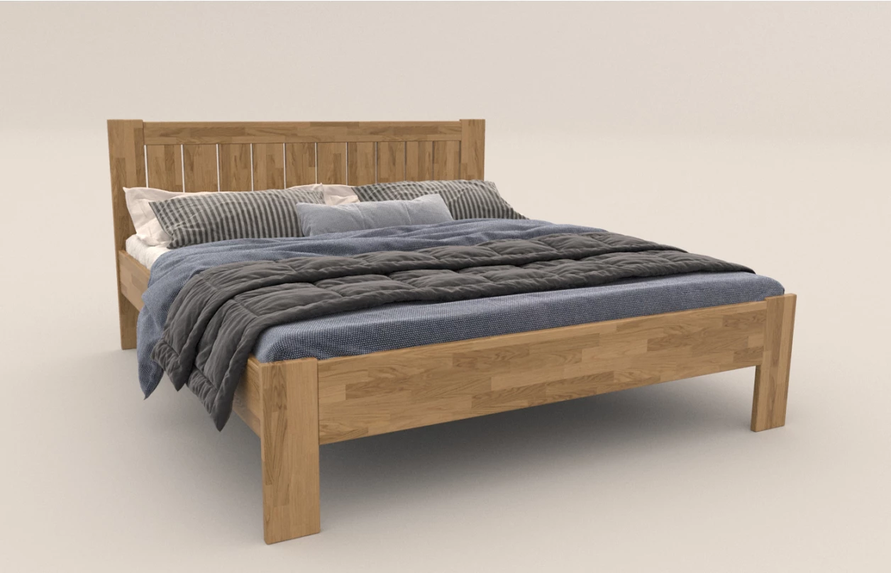 Postel Berta 180x200 cm, bělený buk 1