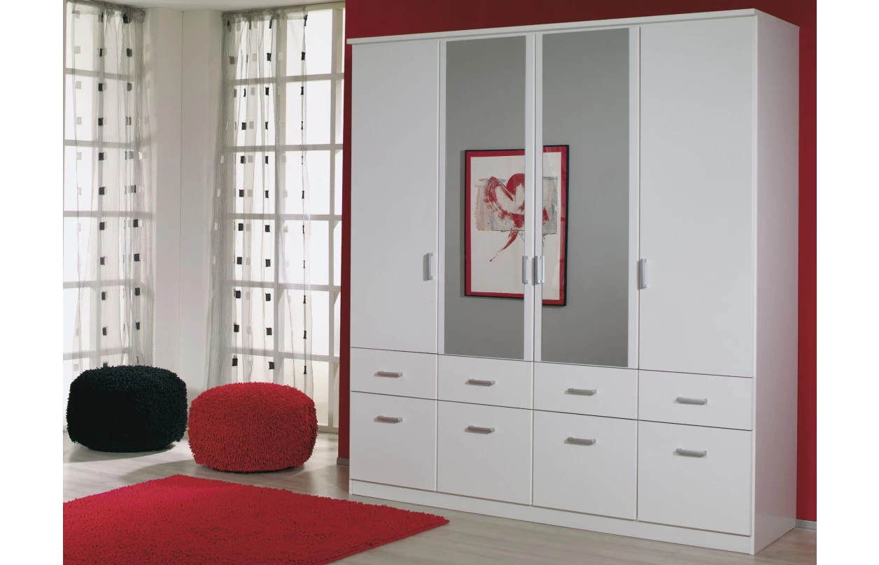 Rohový skříňový nástavec Bremen, dub sonoma/bílý 9
