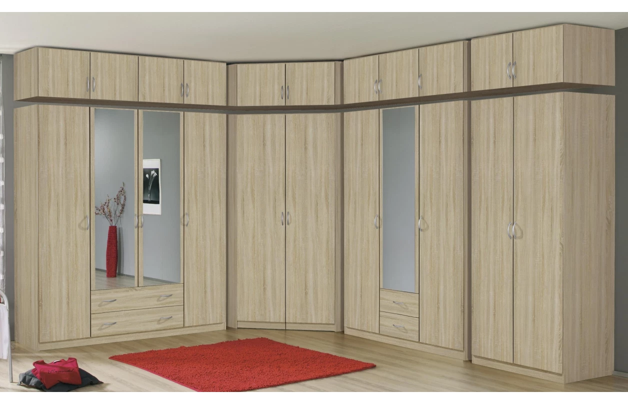 Skříňový nástavec Case, 136 cm, dub sonoma 15