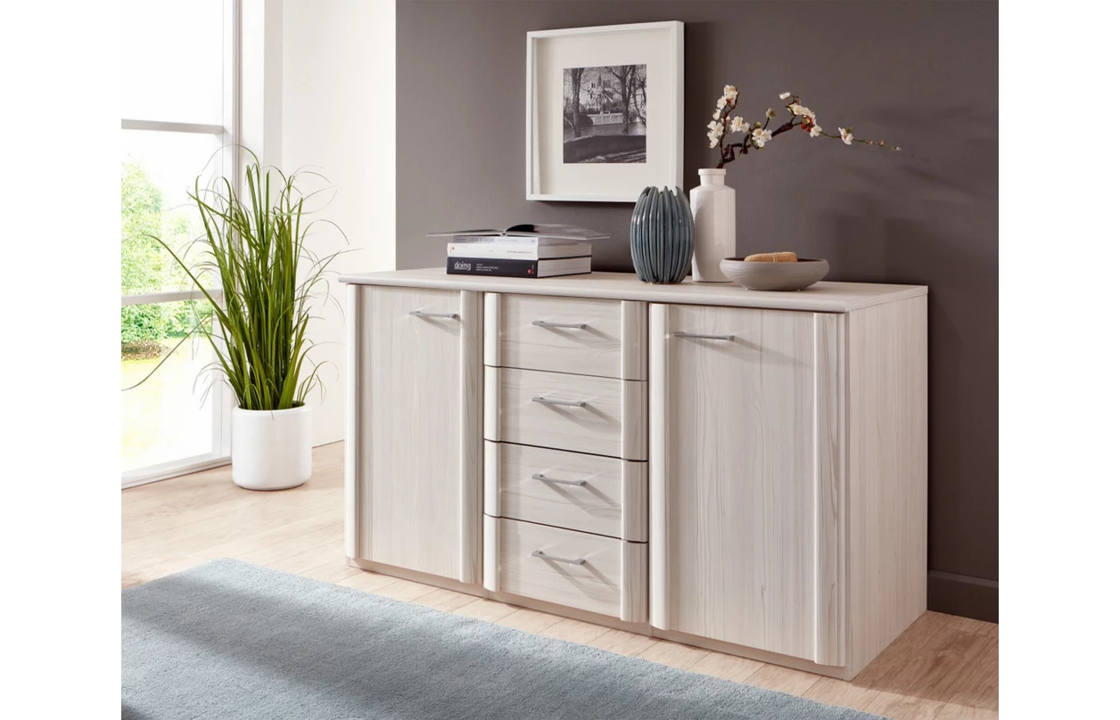 Úložná skříňka Luxor 93 cm, polární modřín 37