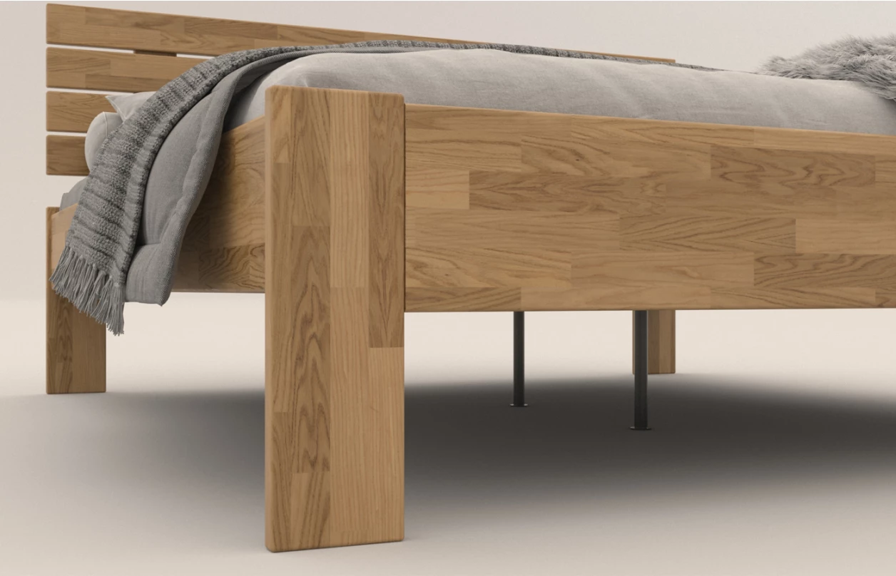 Postel Isolda 180x200 cm, přírodní buk 2