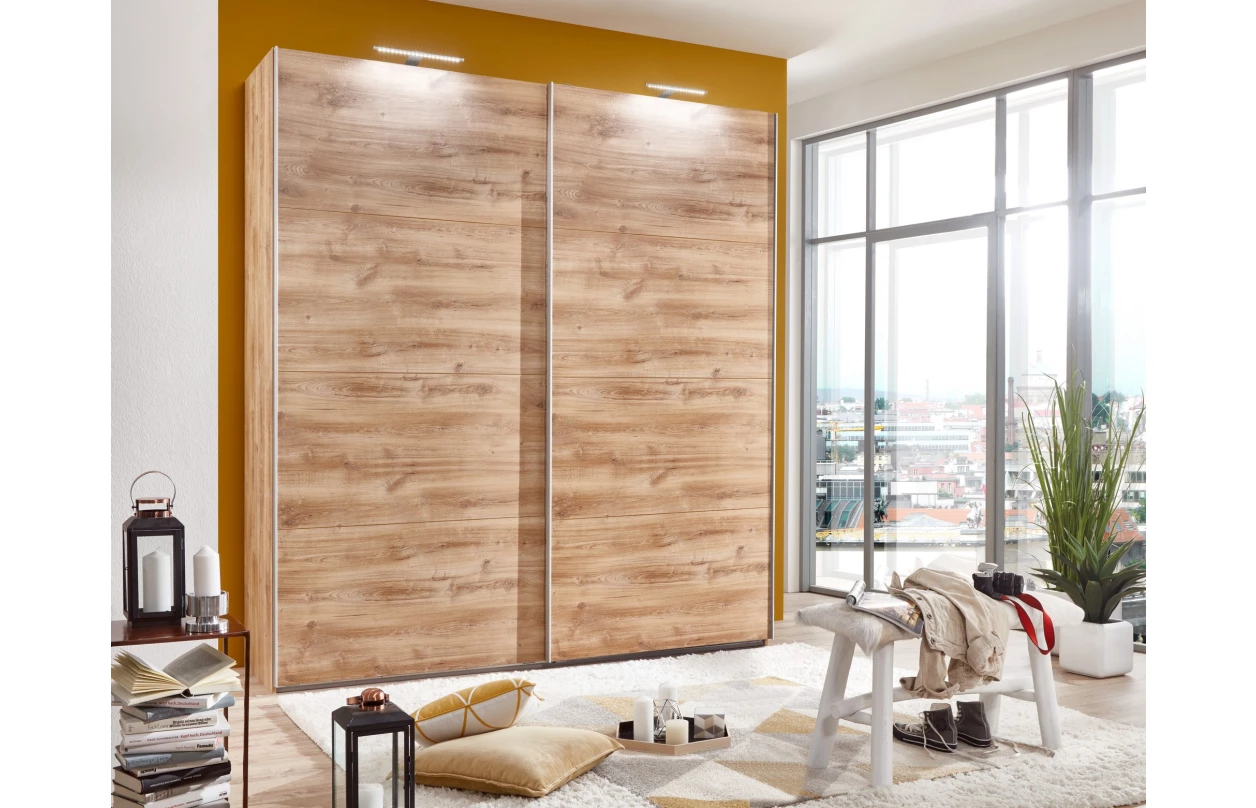 Noční stolek Easy Plus, 2 zásuvky, dub artisan 32