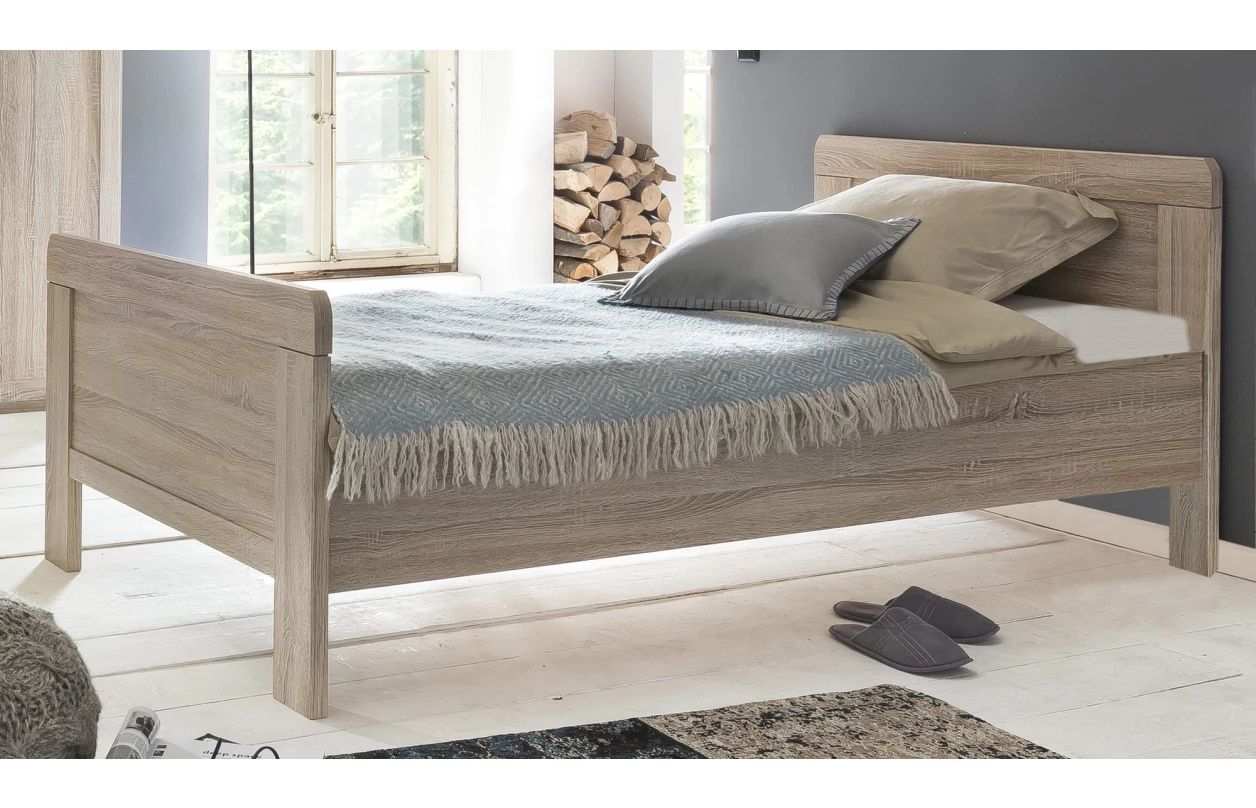 Šatní skříň Nadja, 135 cm, bílá/zrcadlo 12