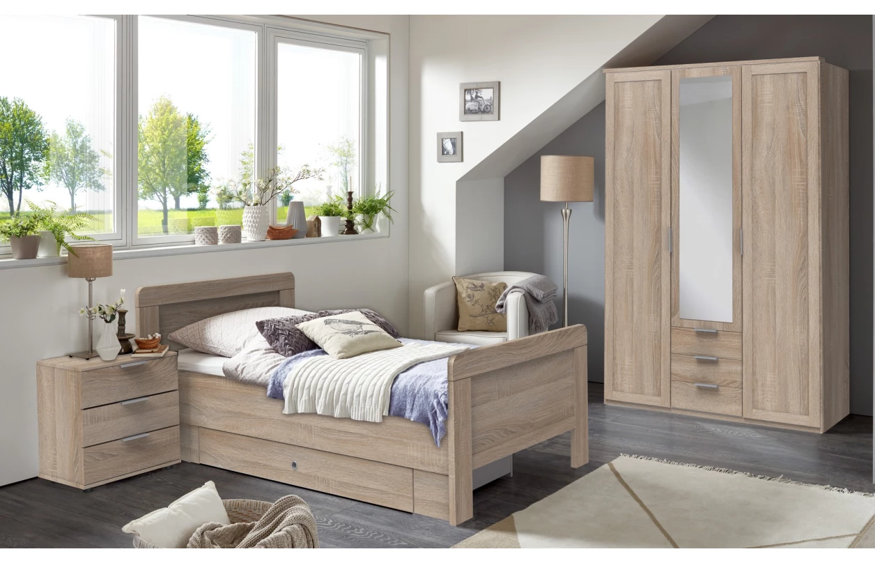 Postel Nadja 180x200 cm, dub artisan 3