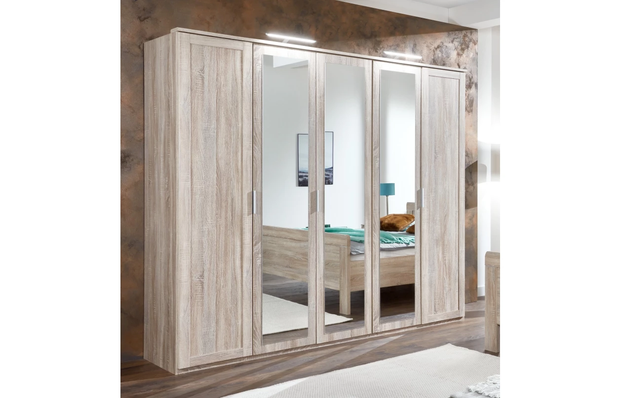 Postel Nadja 180x200 cm, dub artisan 17