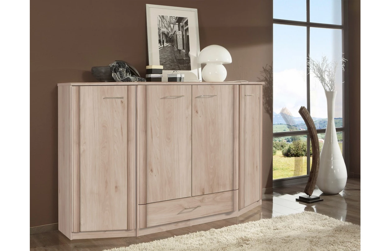 Zkosená skříň Luxor 47 cm, polární modřín, levá 28