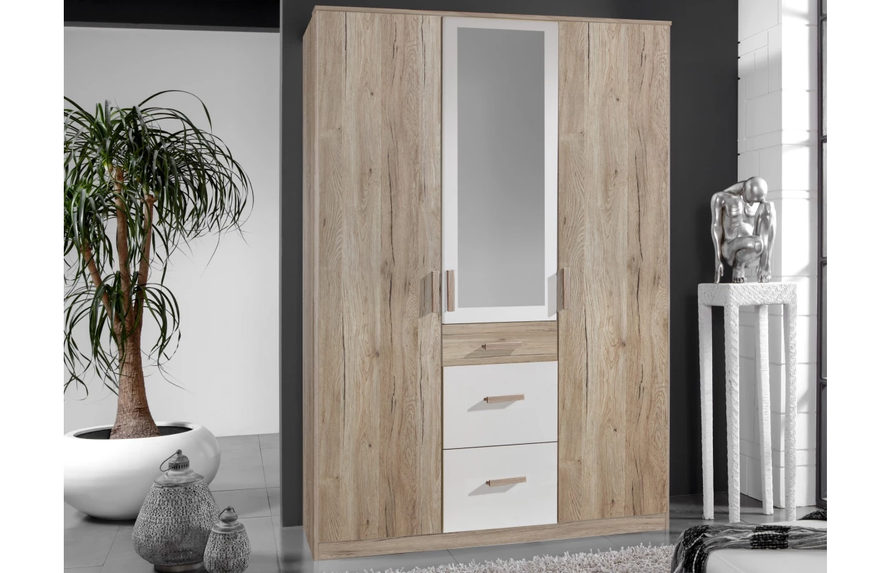 Dětská postýlka Cariba 70x140 cm, dub san remo/bílá 16