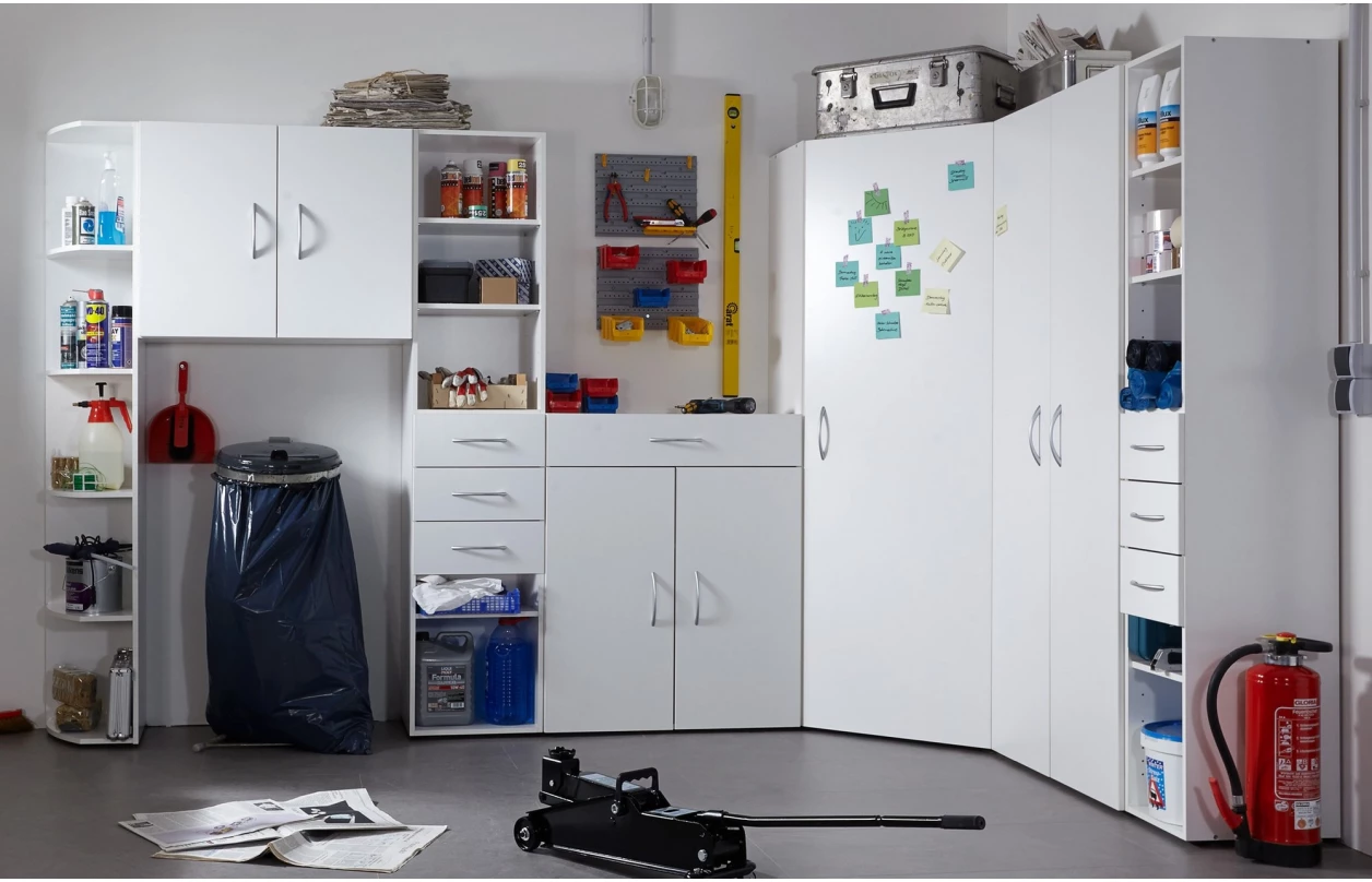 Policová skříň Multiraum, 70 cm, grafit 3