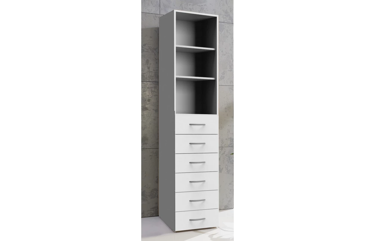 Skříňový nástavec Multiraum, 50 cm, grafit 22