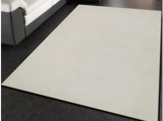 Koberec Stilo 120x160 cm, krémová geometrie
