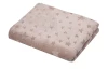 Cashmere deka Stella 150x200 cm, motiv hvězdy, taupe