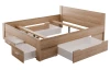 Postel Iwetta 180x200 cm, dub sonoma