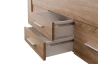 Postel Iwetta 140x200 cm, dub sonoma