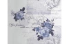 Povlečení Love 140x200 cm, květinový motiv