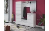 Předsíňový šatní panel Linus, bílý
