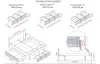 Postel Astral 140x200 cm, dub sonoma