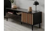 TV skříňka Monea, černý/dub artisan